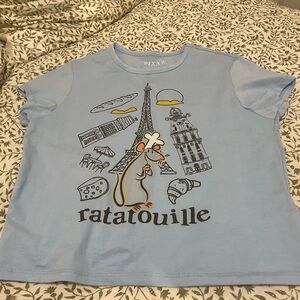 Pixar Ratatouille Cropped Tee